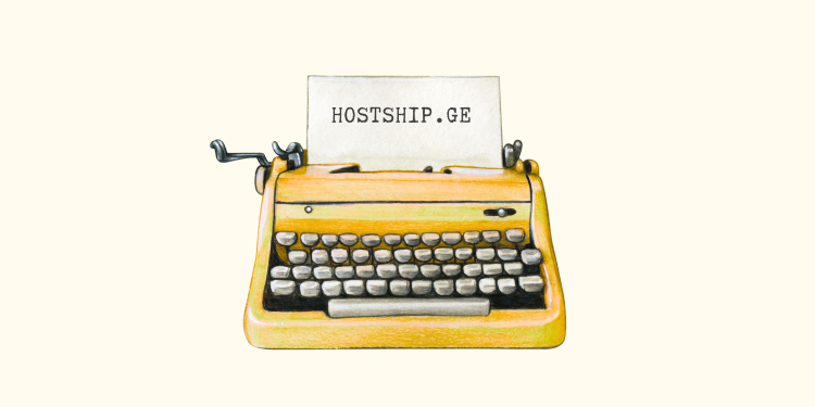 HOSTSHIP.GE – გამორჩეული ხელწერის შესაქმნელად